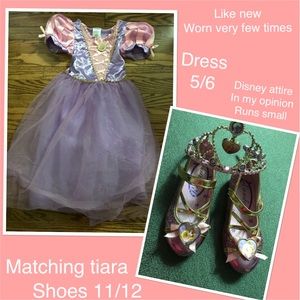 Rapunzel.  Toddler costume